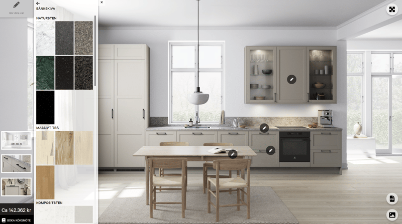 vedum kitchen configurator overview