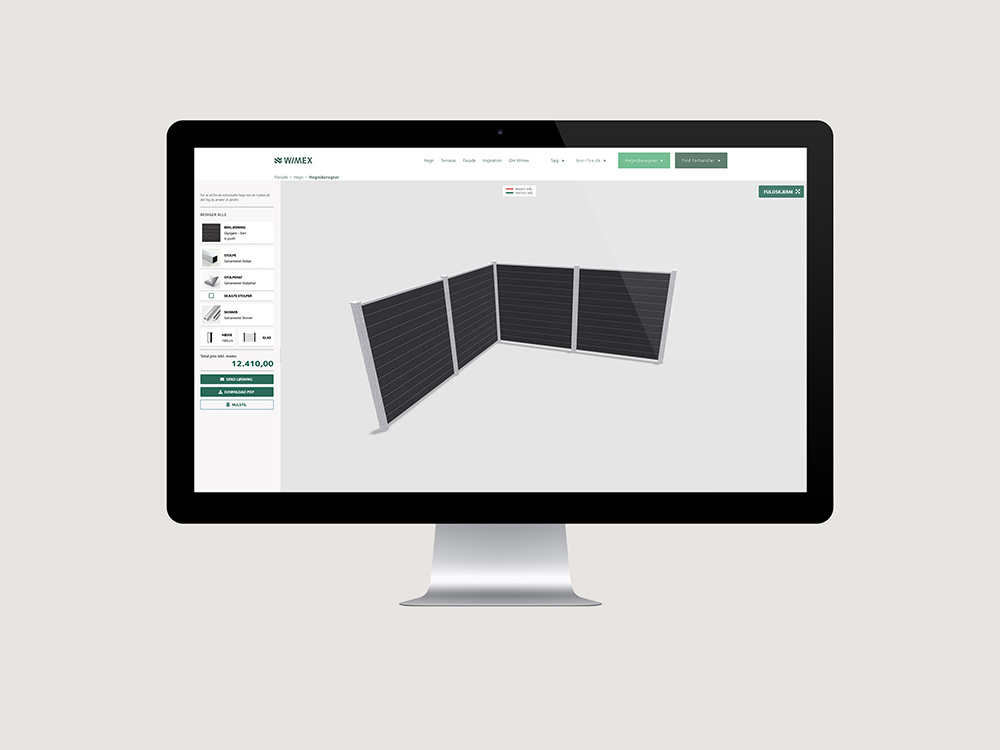 Keflico_Home Improvement_Fence_Product configurator mock up