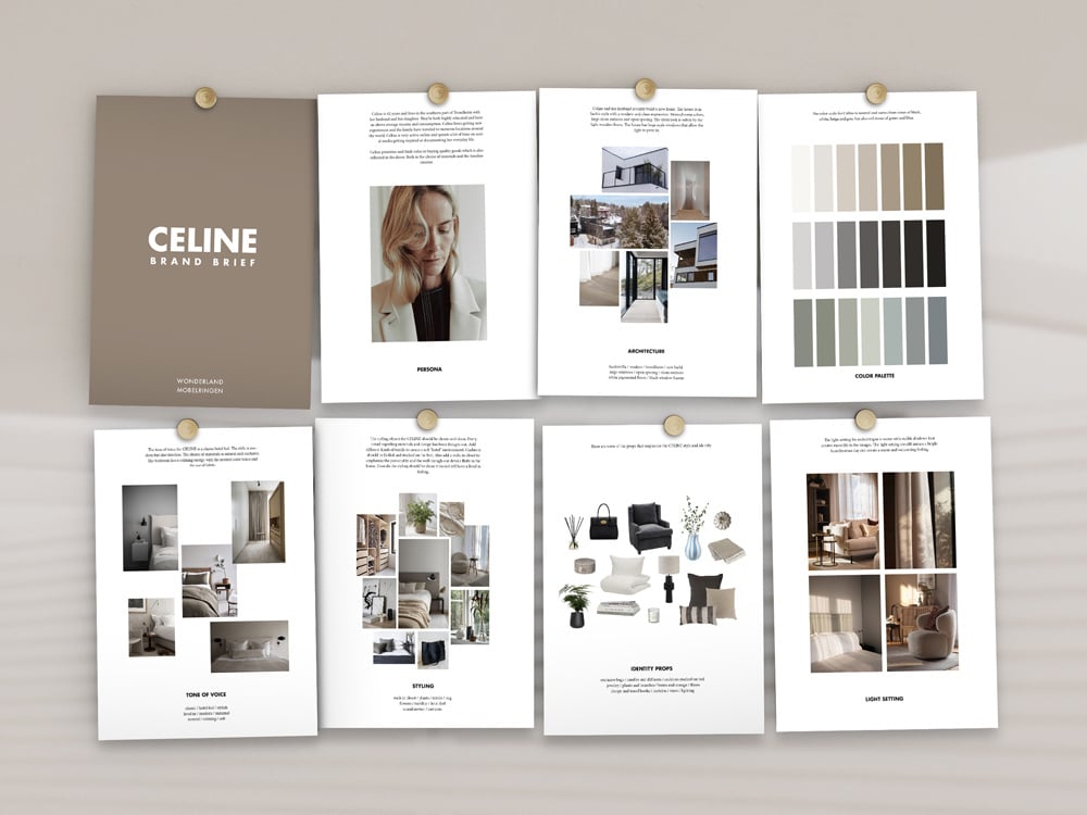 creative brand brief Celine